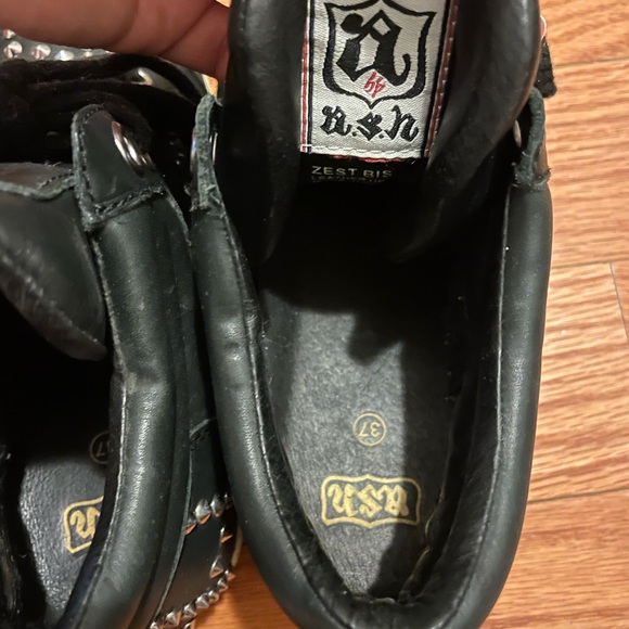 ASH | zest bis studded sneaker in black| RARE!!Size 7 - Picture 4 of 6